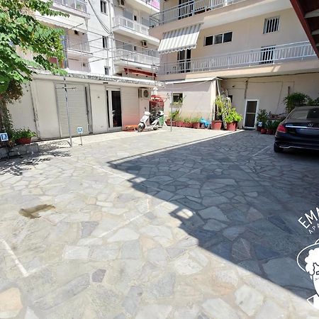 Emmanuel Apartments Paralía Dış mekan fotoğraf