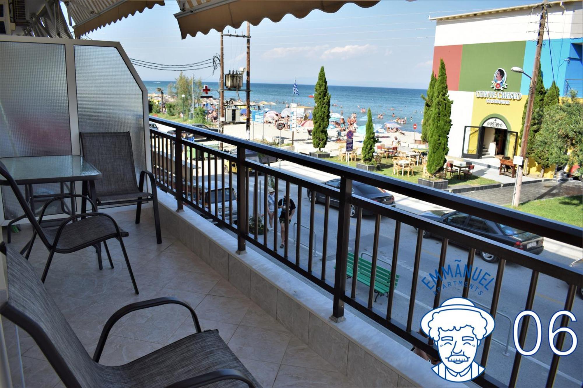 Emmanuel Apartments Paralía Dış mekan fotoğraf