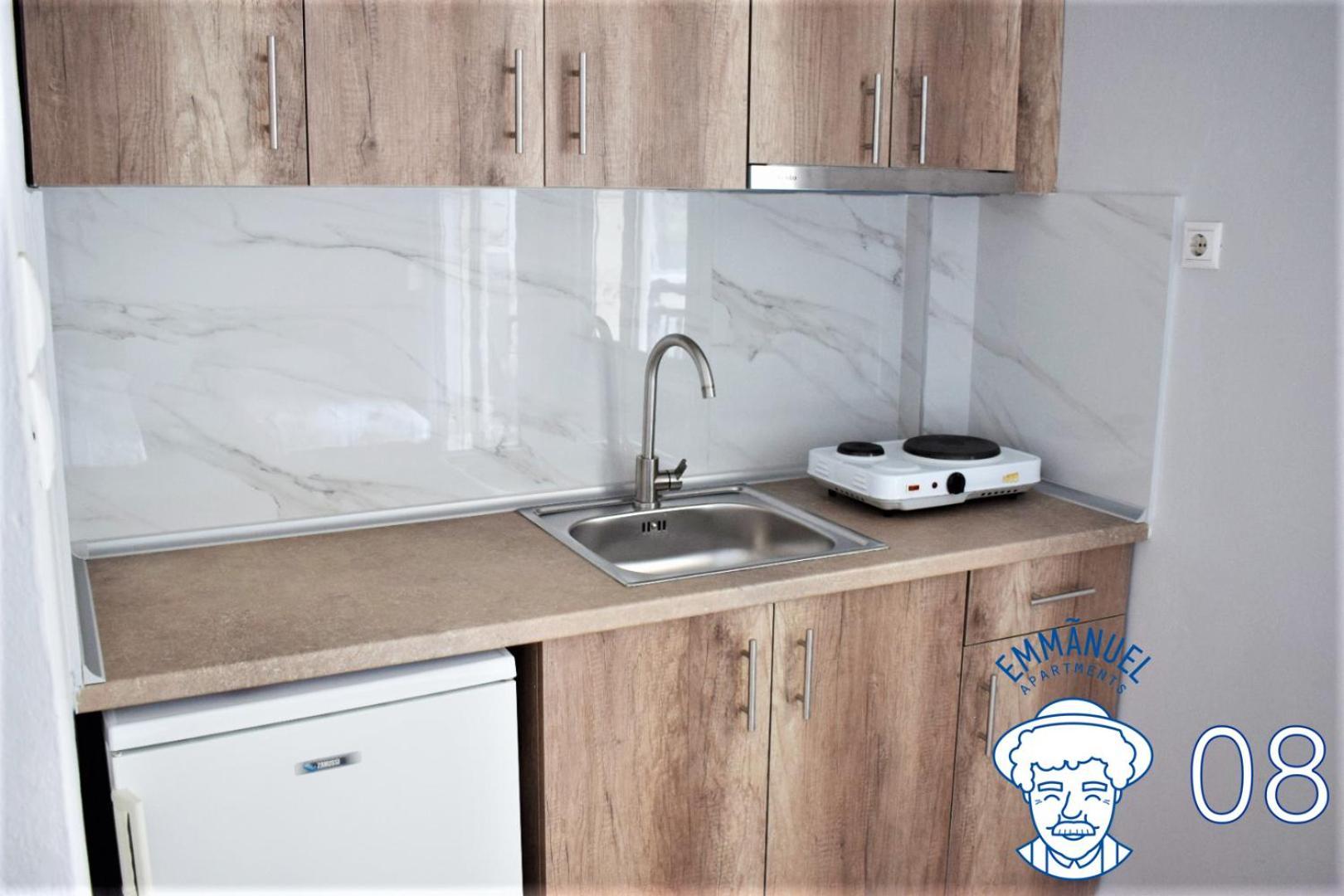 Emmanuel Apartments Paralía Dış mekan fotoğraf