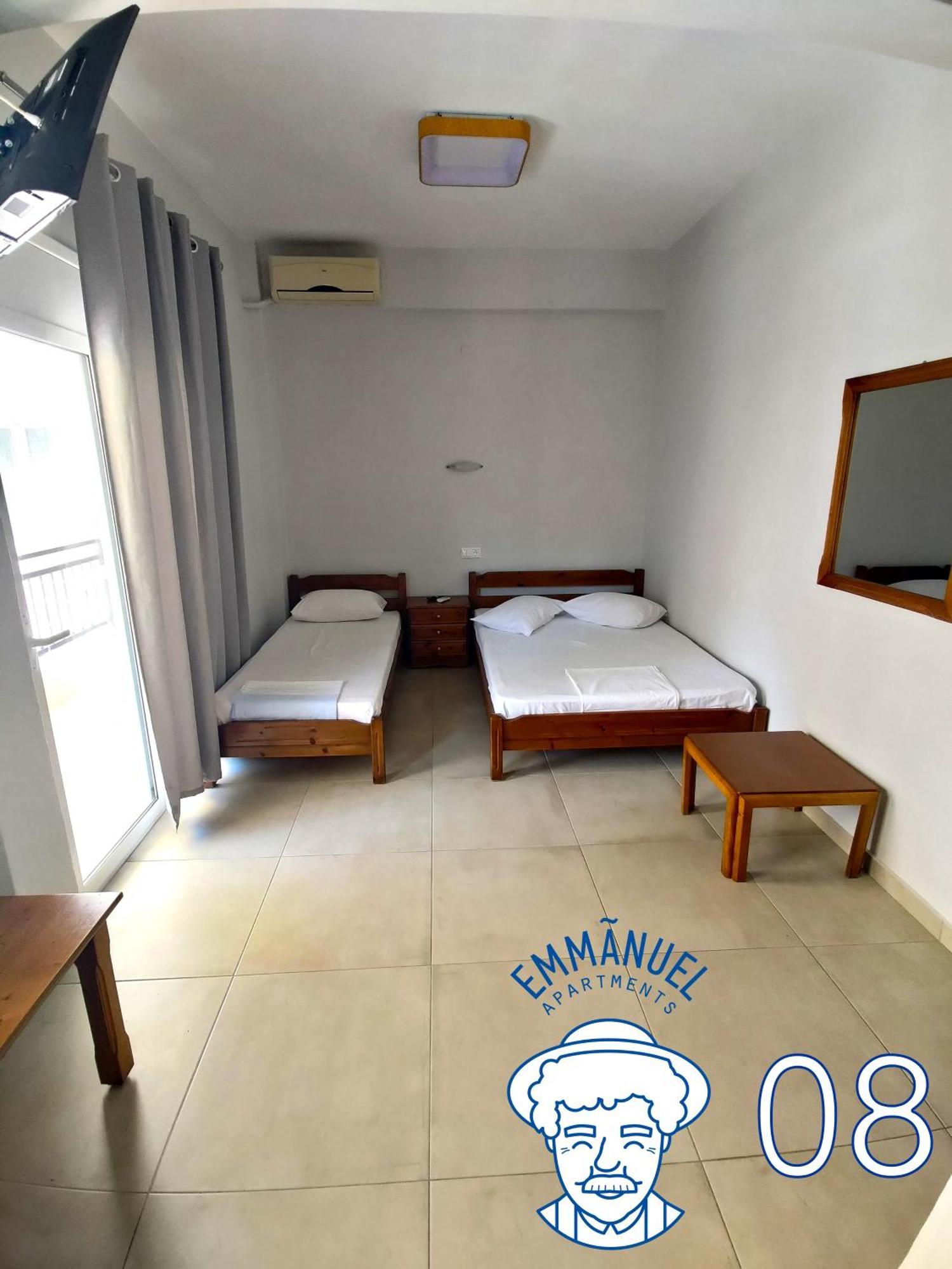 Emmanuel Apartments Paralía Dış mekan fotoğraf